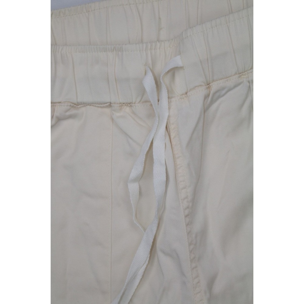 Buffalo David Bitton Women's Soft Tencel Pull-On Jogger Cream Sz M Drawstring - Picture 4 of 15